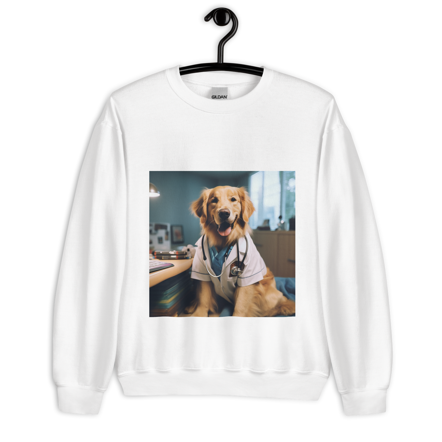 Golden Retriever Doctor Unisex Sweatshirt