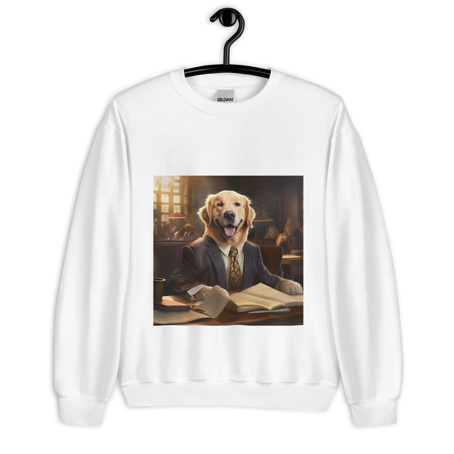 Golden Retriever Lawyer Unisex Sweatshirt