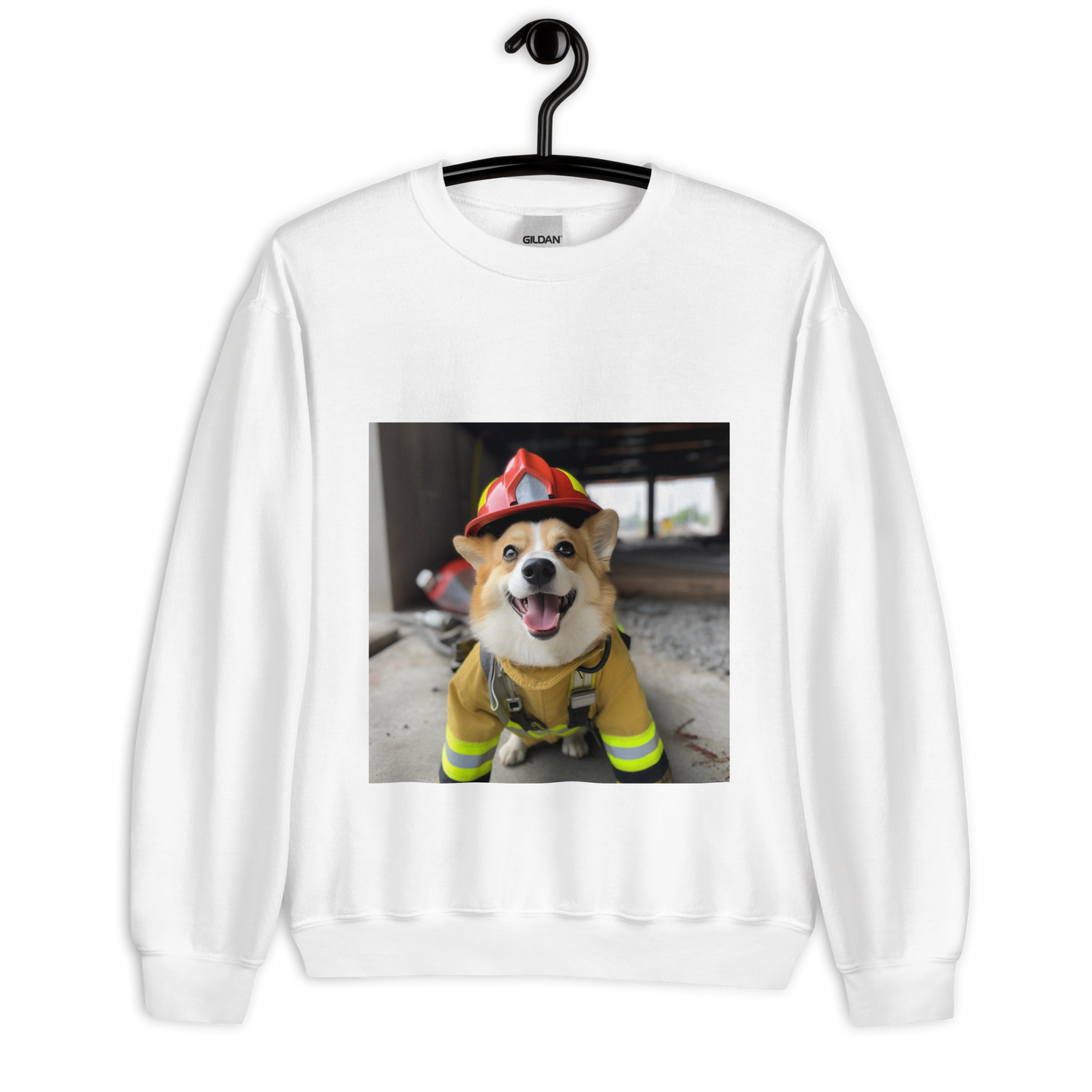 Pembroke Welsh Corgi Firefighter Unisex Sweatshirt