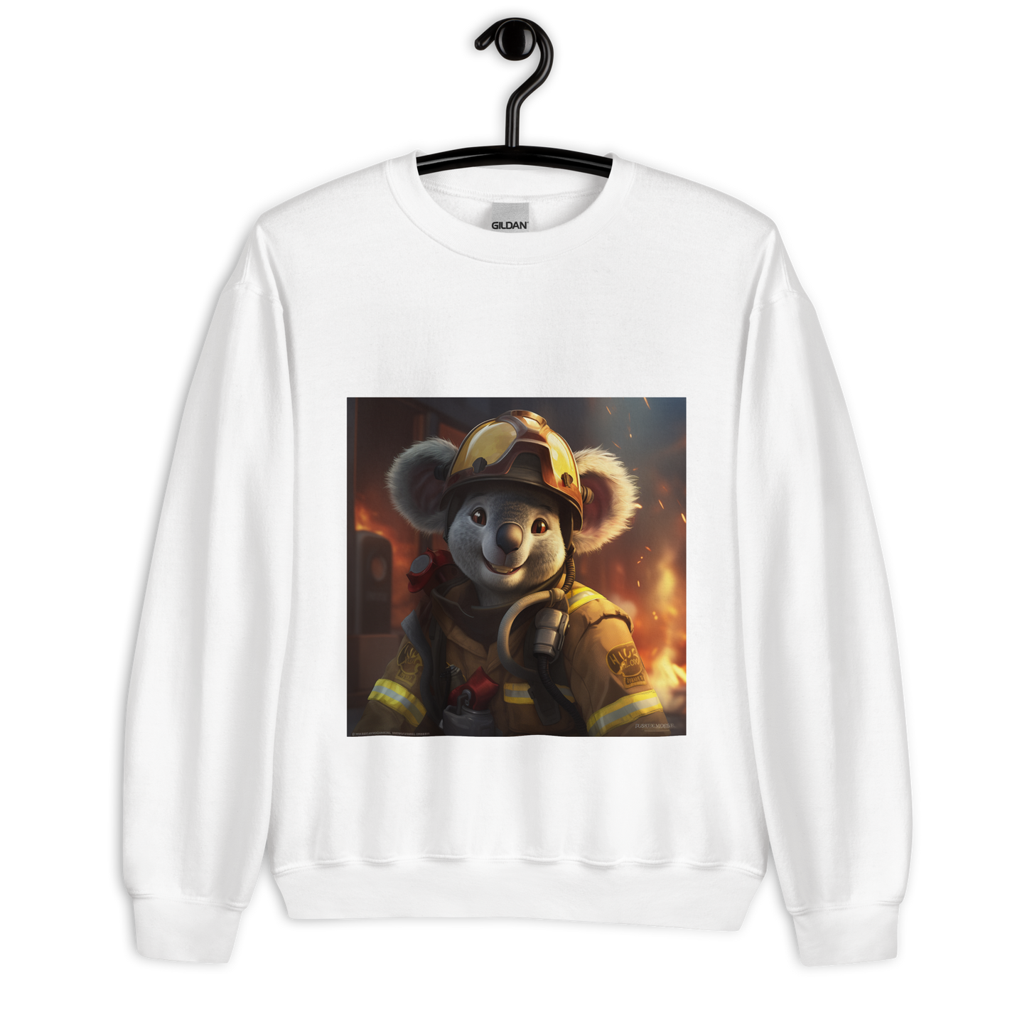 Koala Firefighter Unisex Sweatshirt