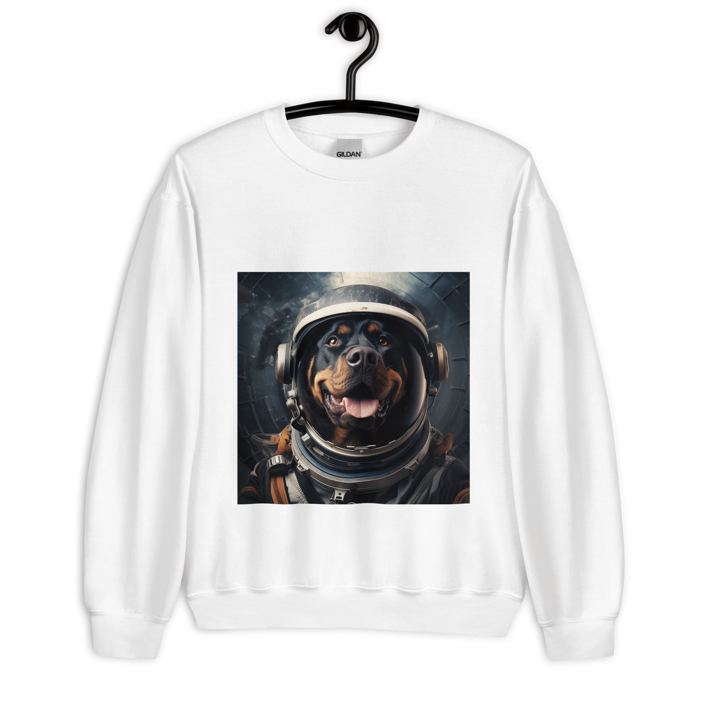 Rottweiler Astronaut Unisex Sweatshirt