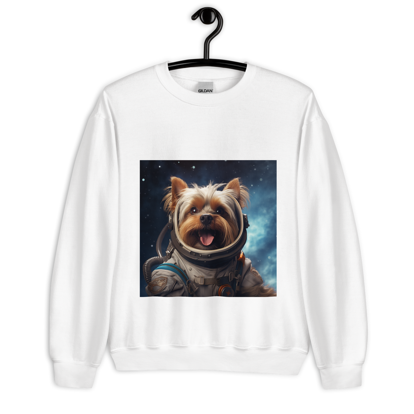 Yorkshire Terrier Astronaut Unisex Sweatshirt