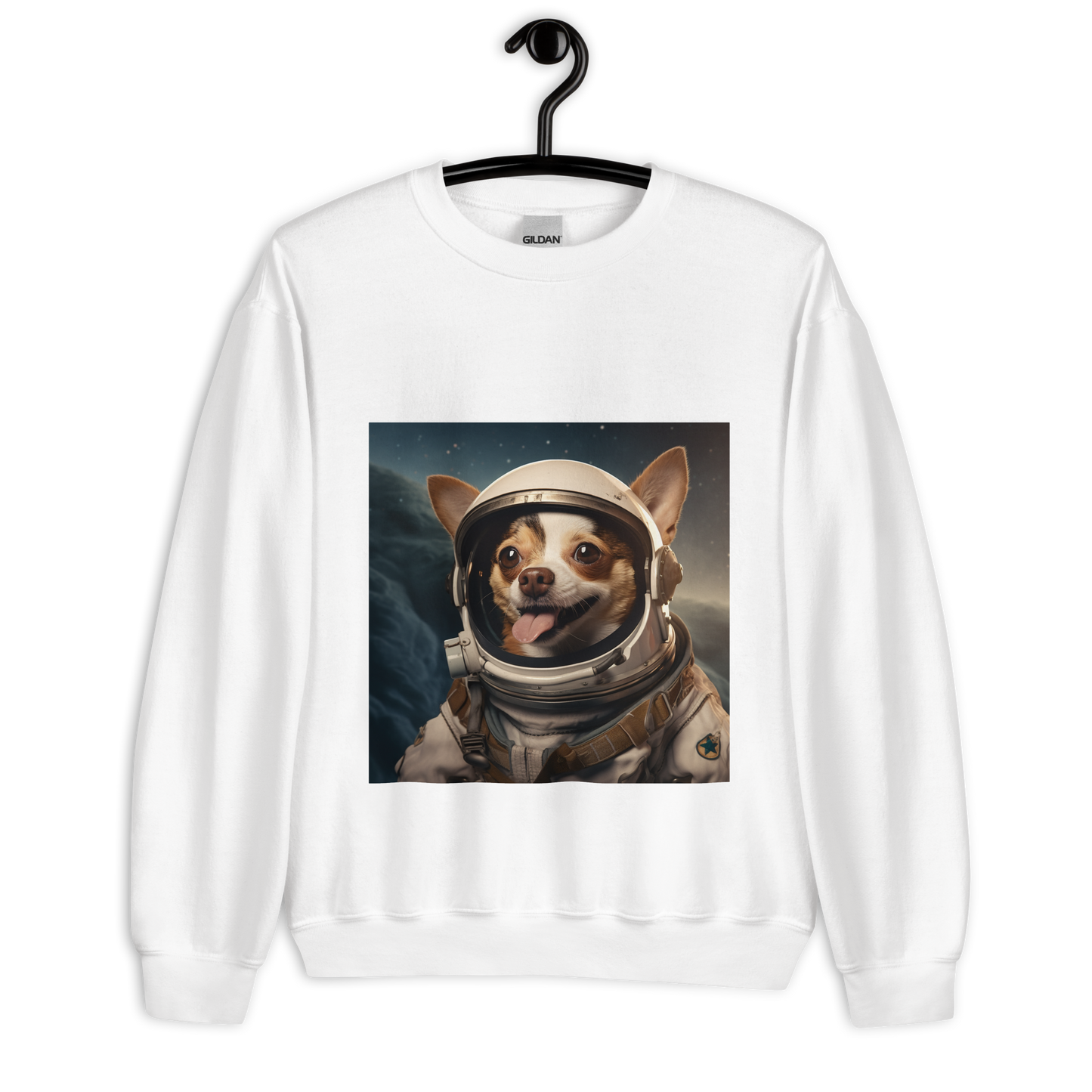 Chihuahua Astronaut Unisex Sweatshirt