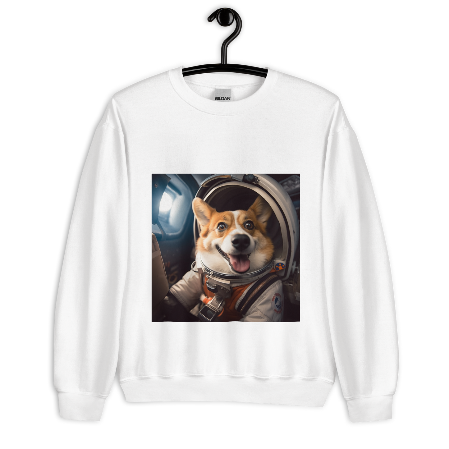 Pembroke Welsh Corgi Astronaut Unisex Sweatshirt