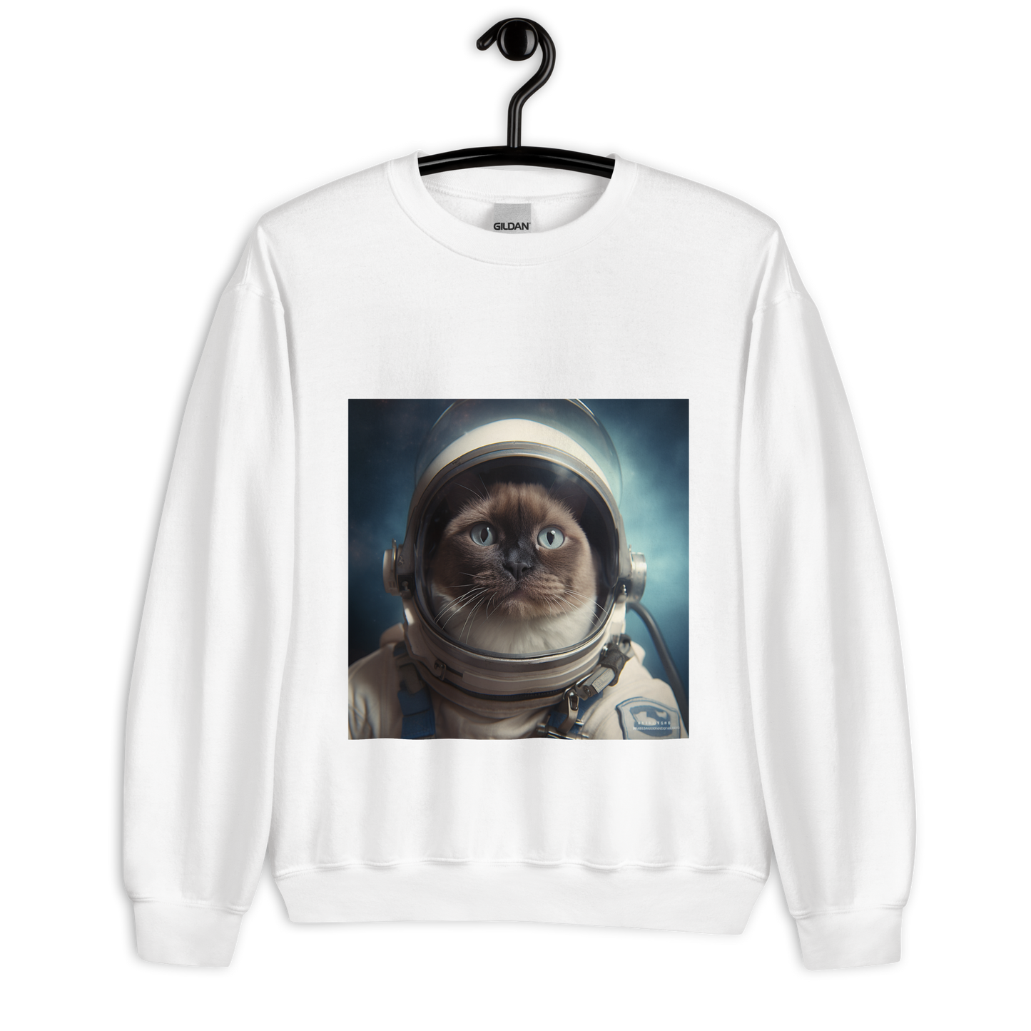 Siamese Astronaut Unisex Sweatshirt