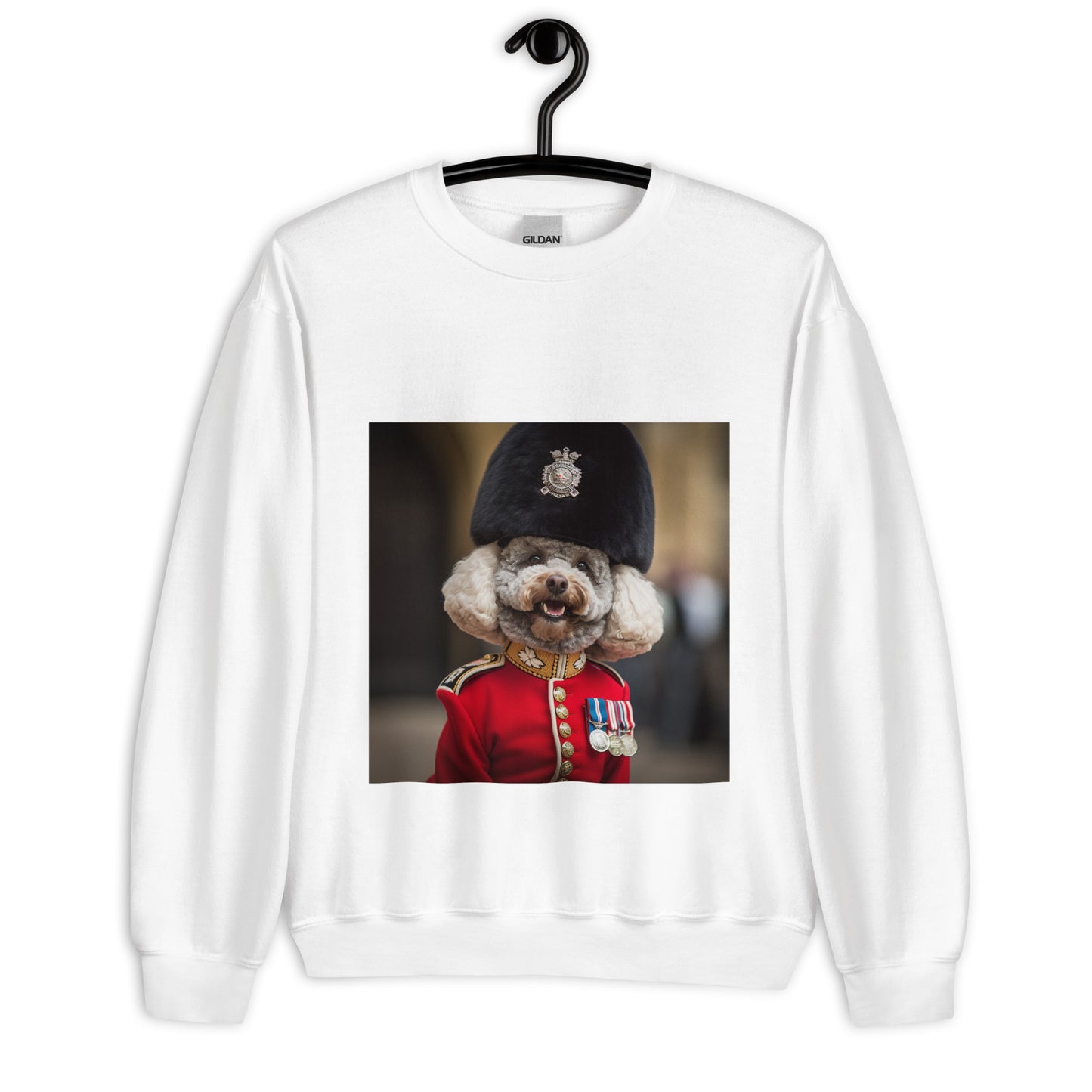 Poodle BritishRoyalGuard Unisex Sweatshirt