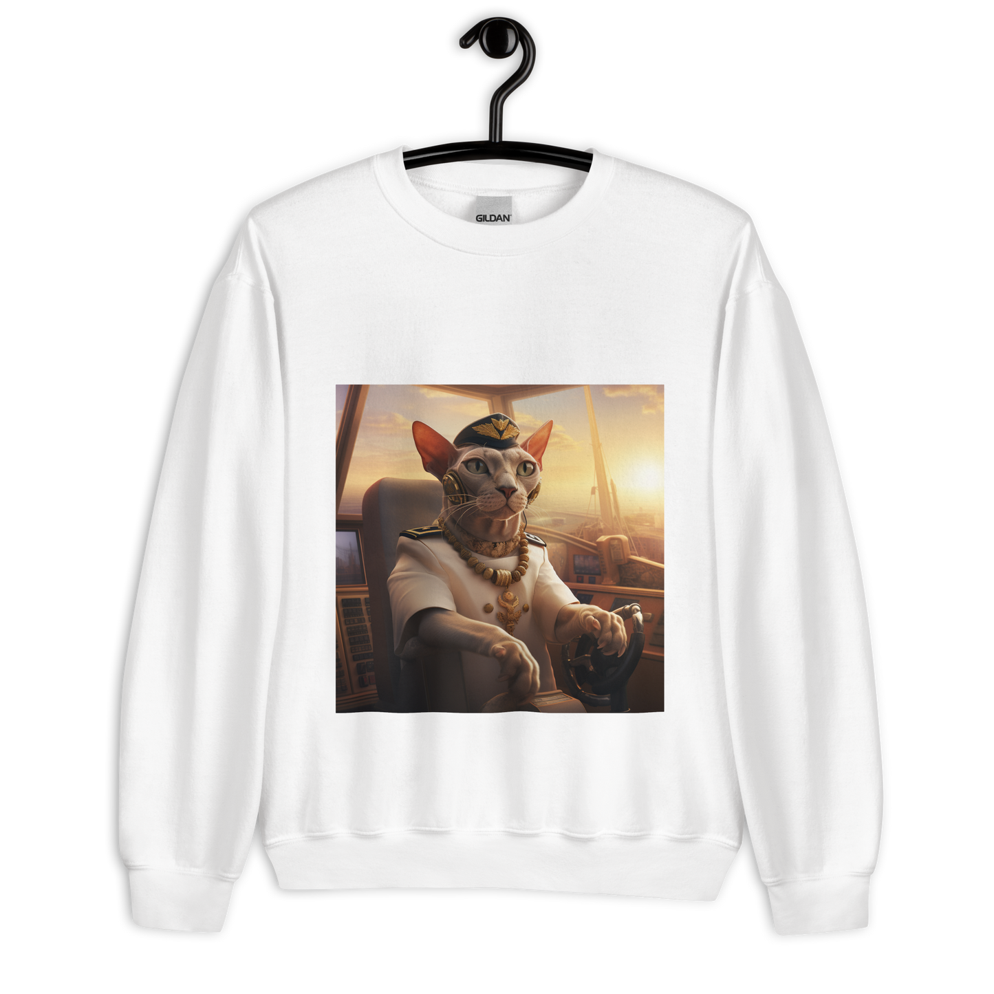 Sphynx CruiseShipCaptain Unisex Sweatshirt