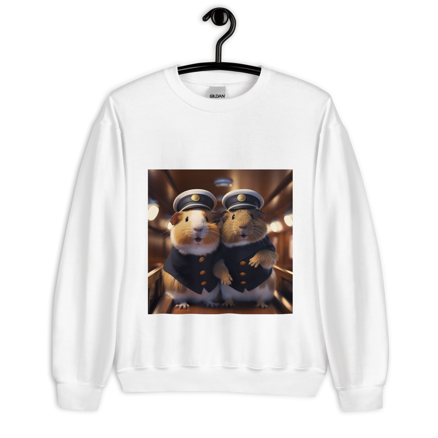 Guinea Pigs CruiseShipCaptain Unisex Sweatshirt