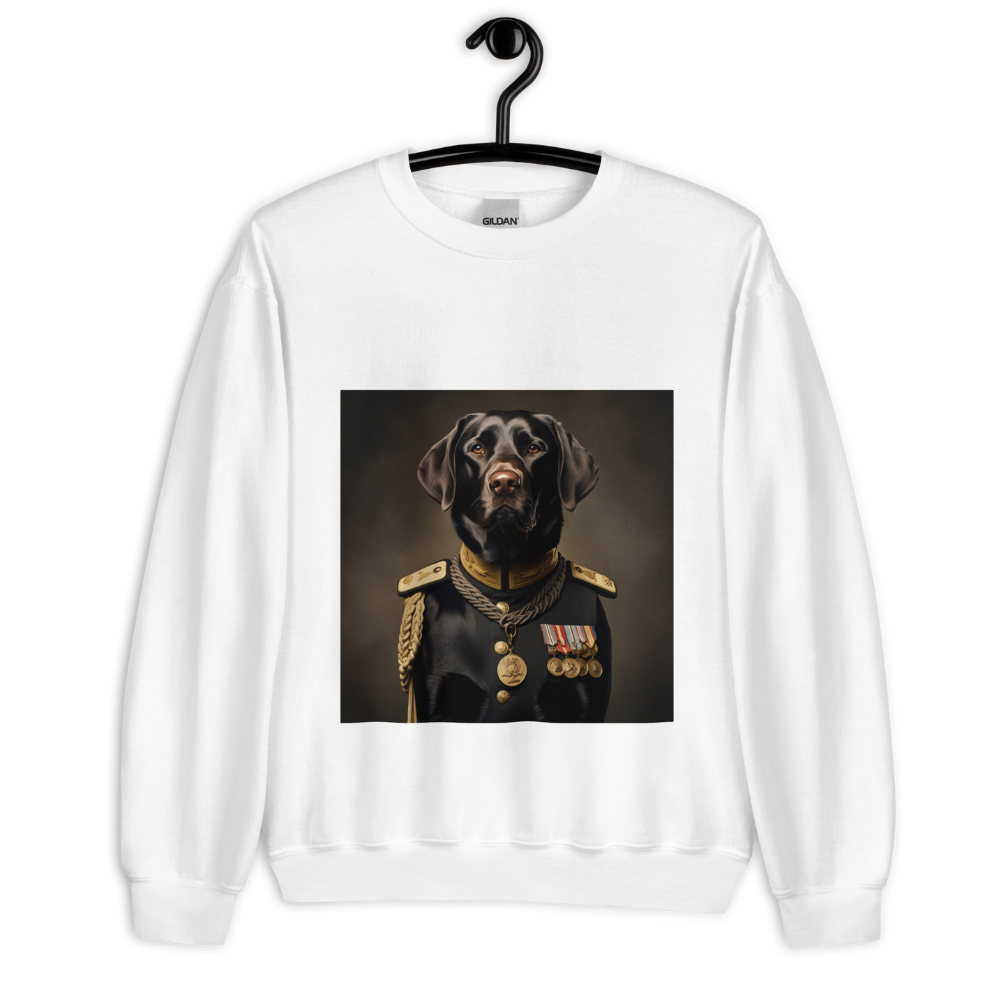 Labrador Retriever NavyOfficer Unisex Sweatshirt