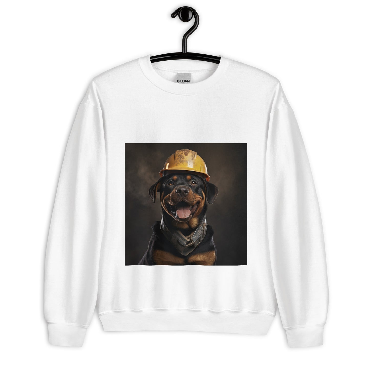 Rottweiler ConstructionWorker Unisex Sweatshirt