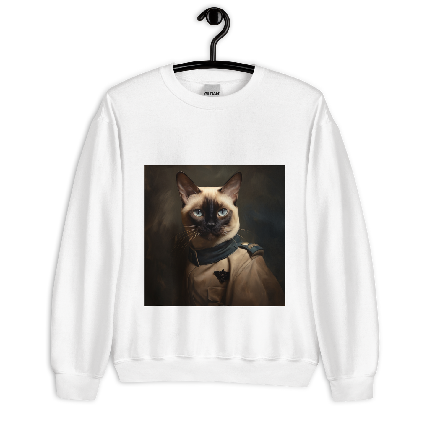 Siamese NavyOfficer Unisex Sweatshirt