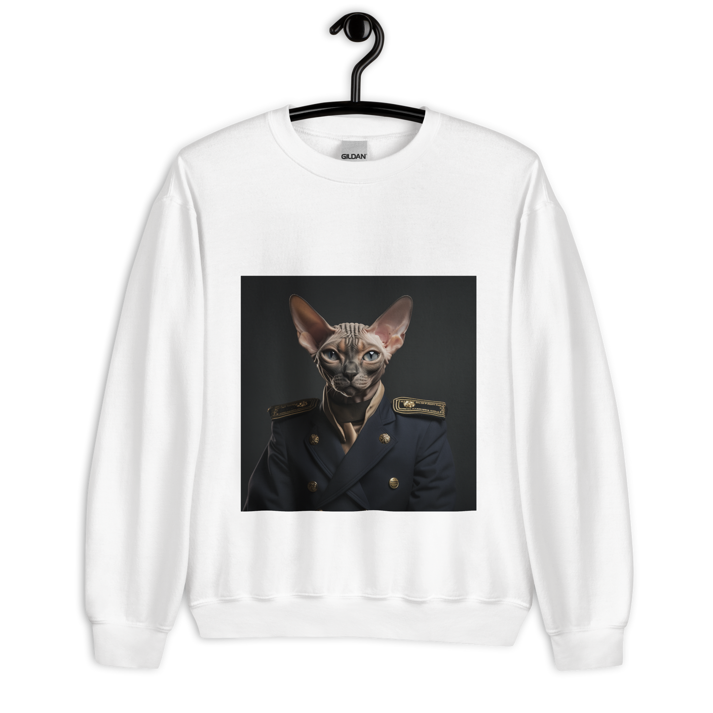 Sphynx NavyOfficer Unisex Sweatshirt