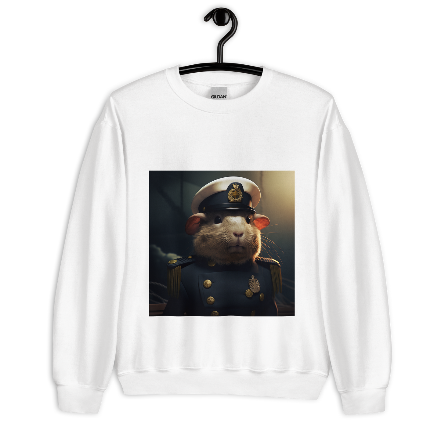 Guinea Pigs NavyOfficer Unisex Sweatshirt