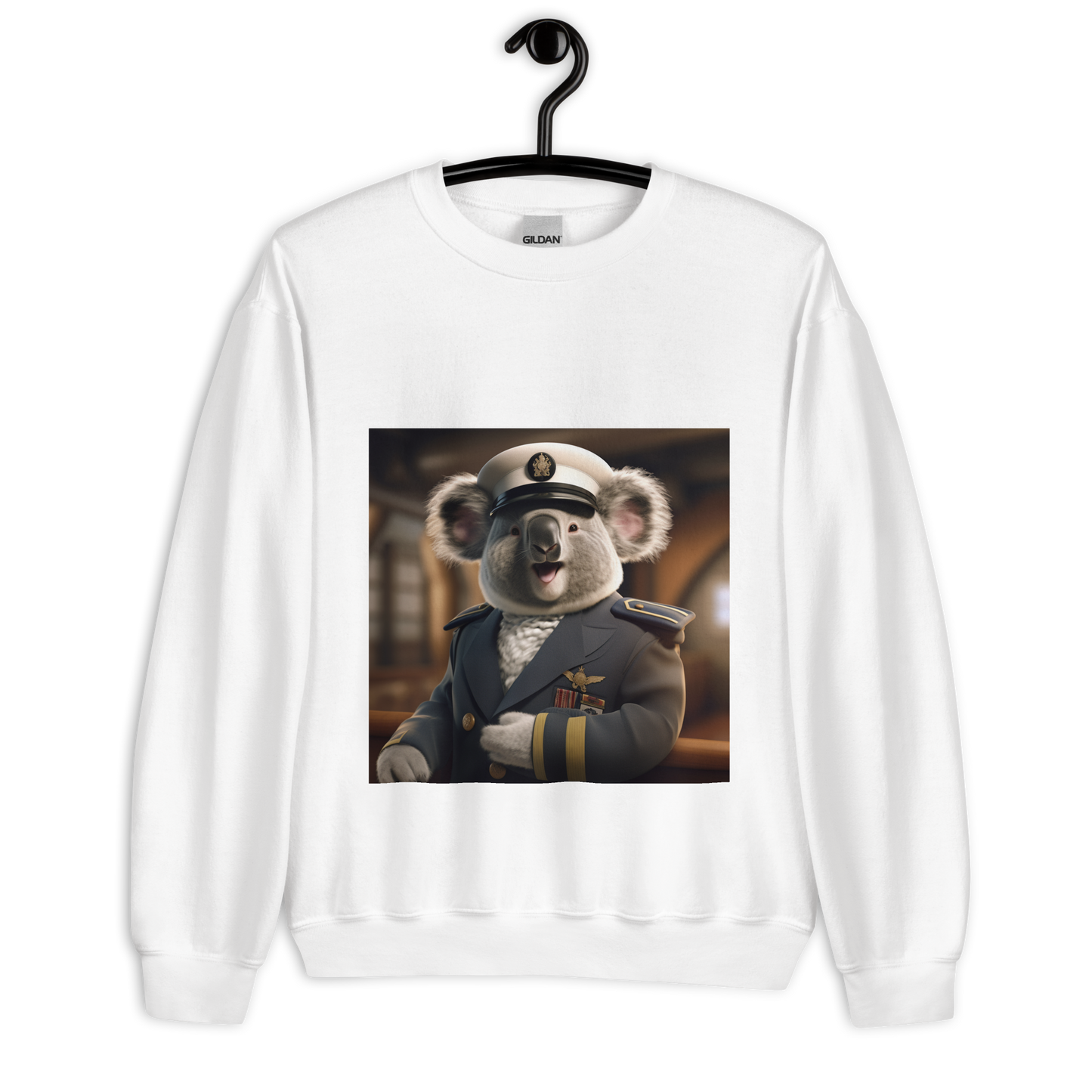 Koala NavyOfficer Unisex Sweatshirt