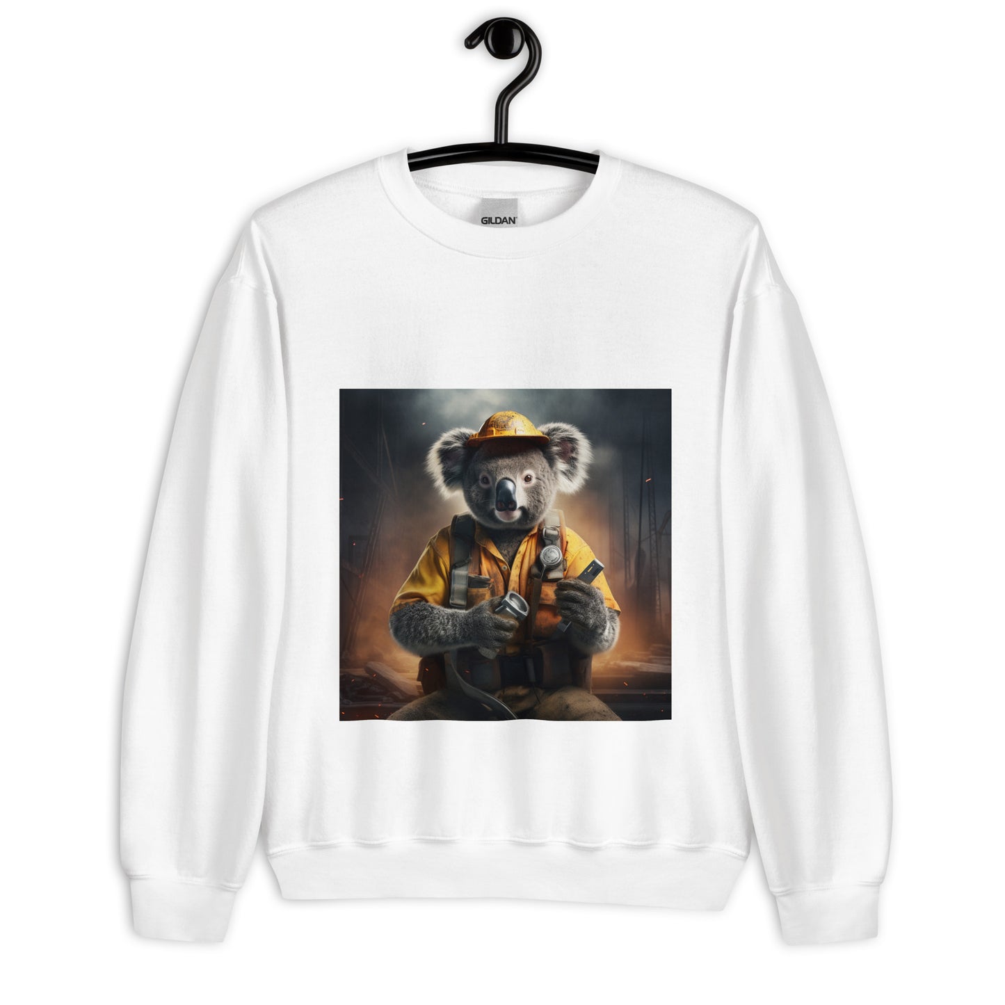 Koala ConstructionWorker Unisex Sweatshirt