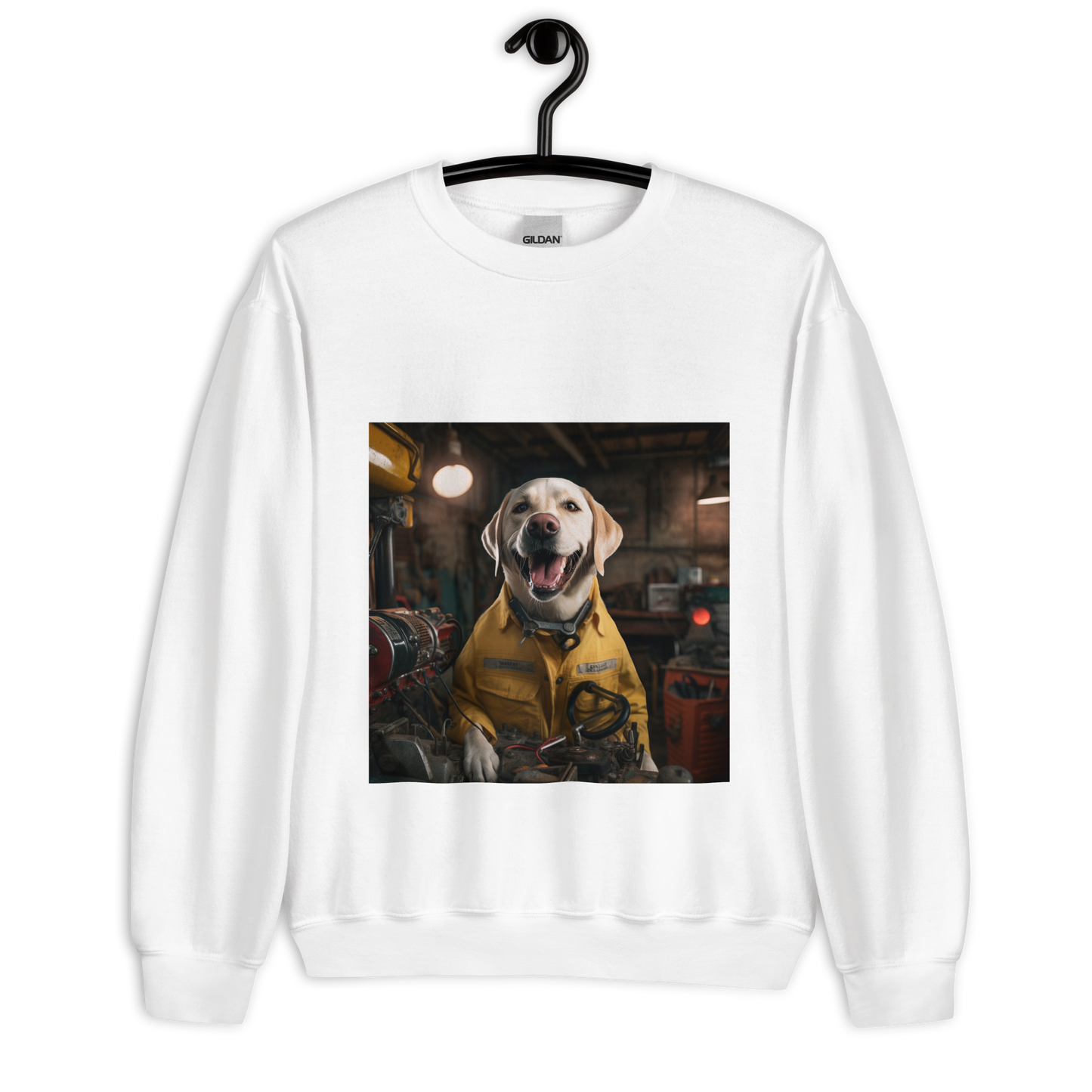 Labrador Retriever AutoMechanic Unisex Sweatshirt