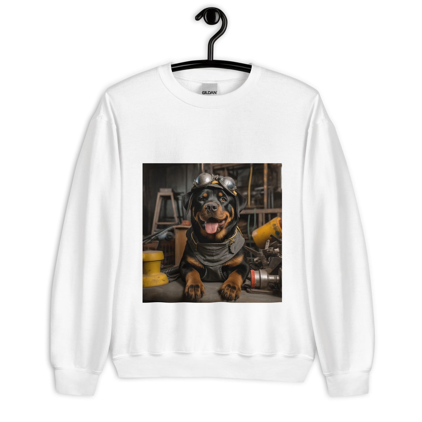 Rottweiler AutoMechanic Unisex Sweatshirt