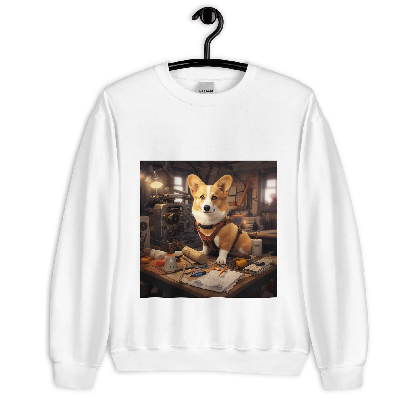 Pembroke Welsh Corgi AutoMechanic Unisex Sweatshirt