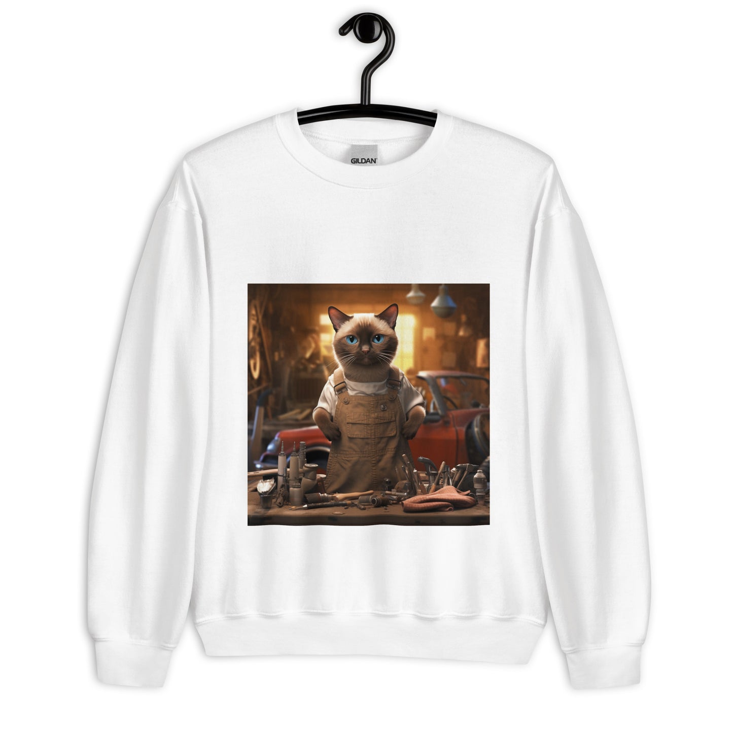 Siamese AutoMechanic Unisex Sweatshirt