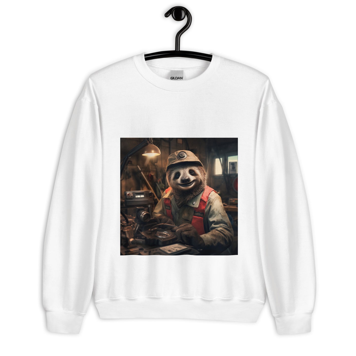 Sloth AutoMechanic Unisex Sweatshirt