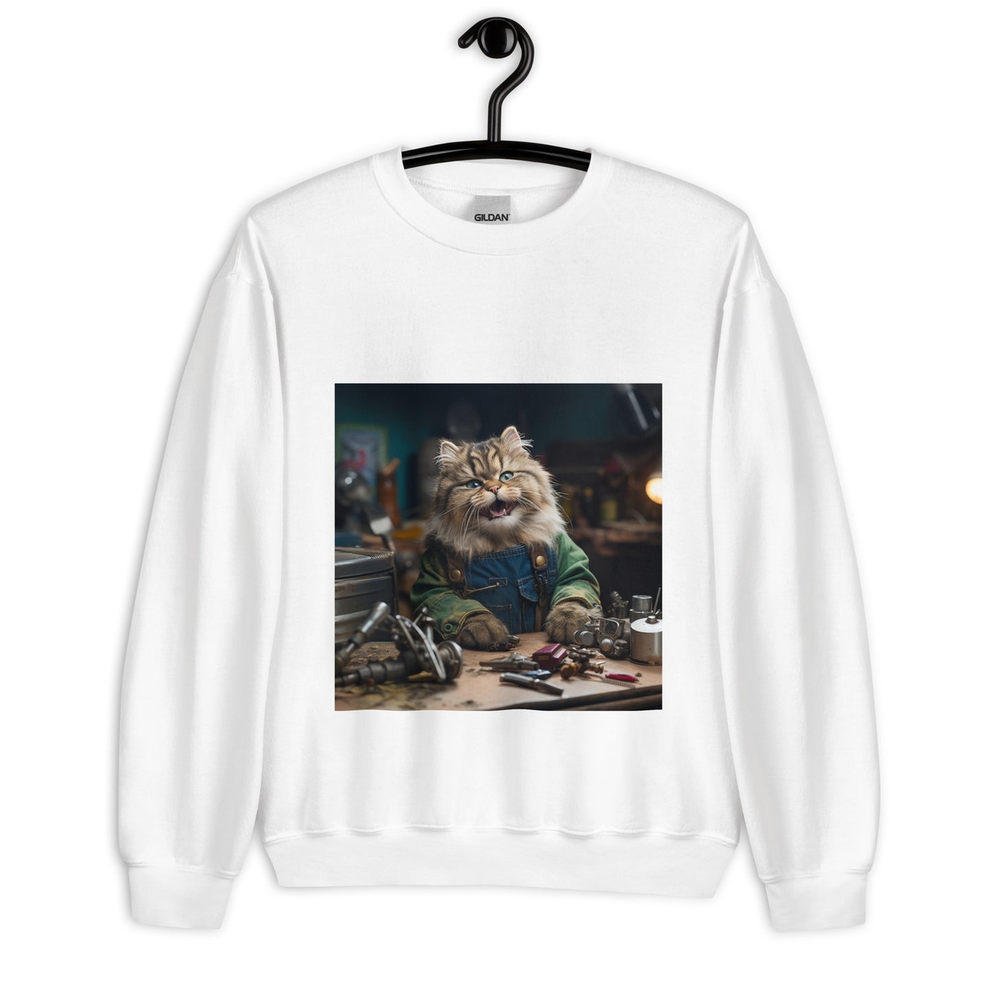 Maine Coon AutoMechanic Unisex Sweatshirt