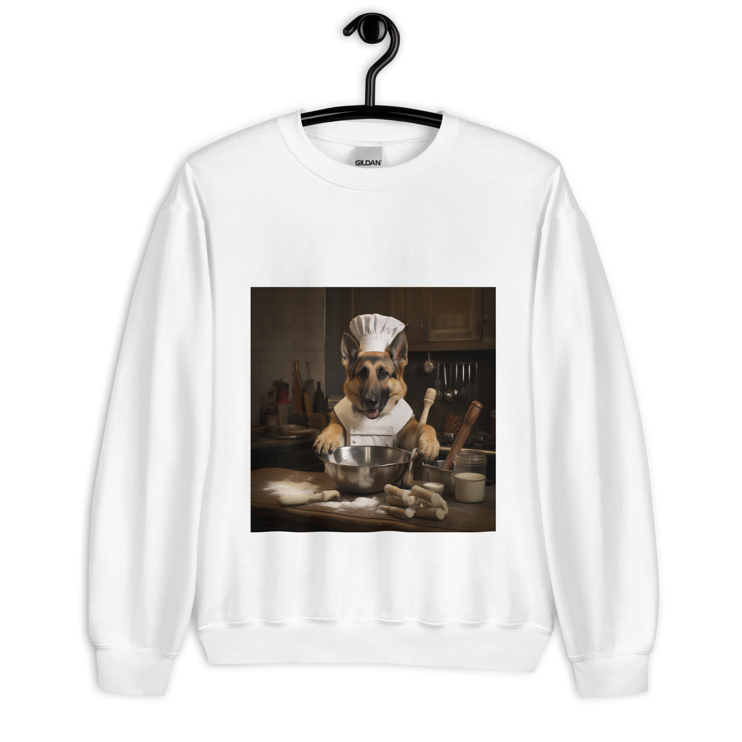 German Shepherd Chef Unisex Sweatshirt