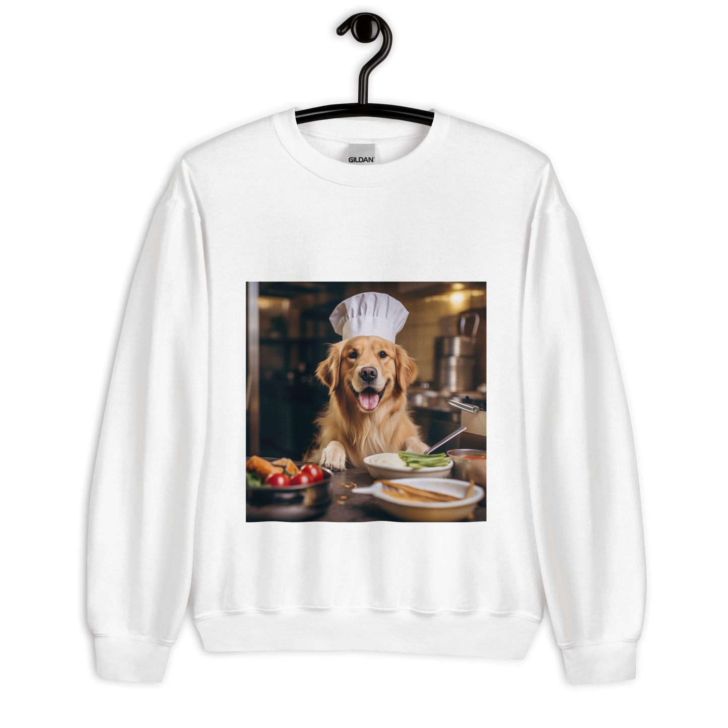 Golden Retriever Chef Unisex Sweatshirt