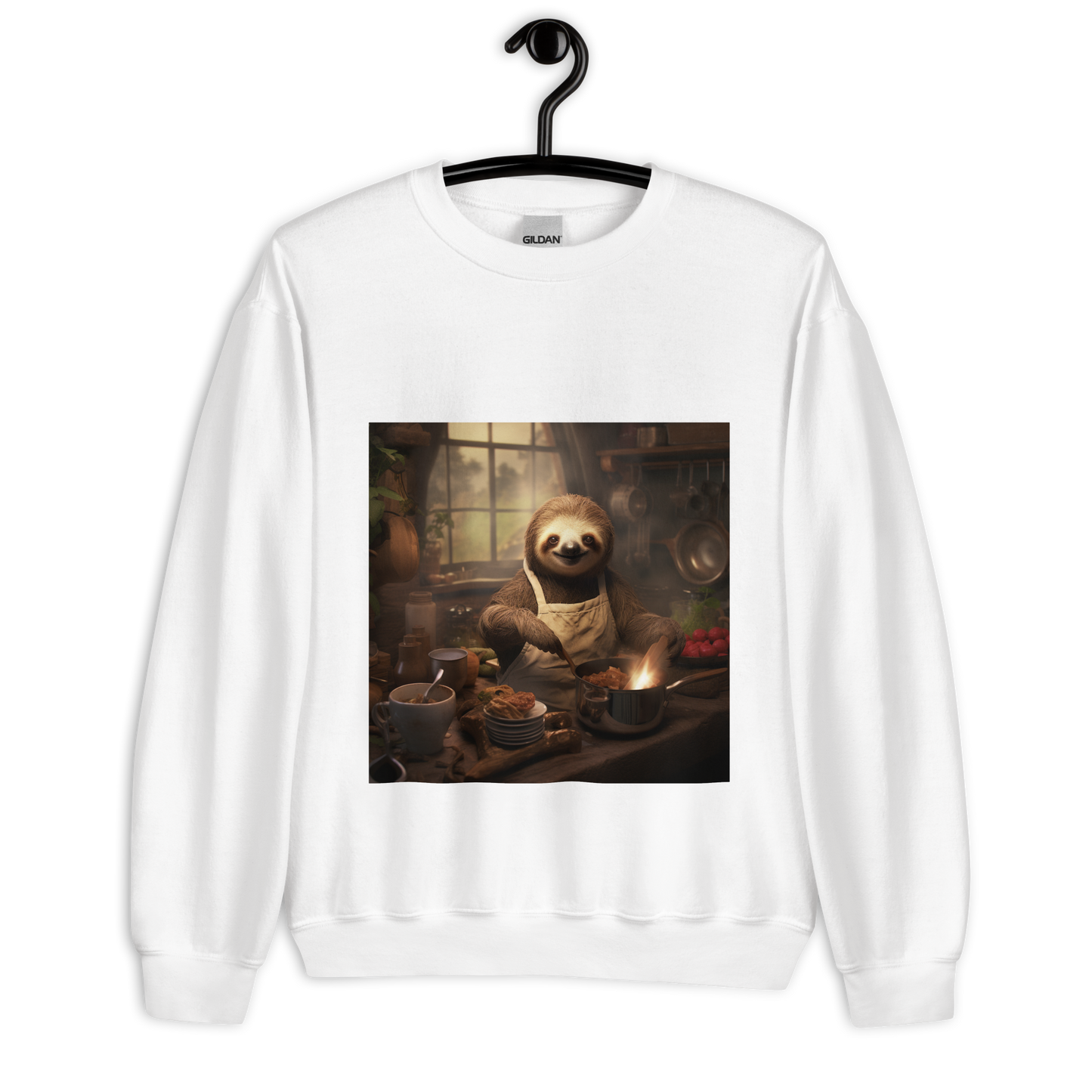 Sloth Chef Unisex Sweatshirt