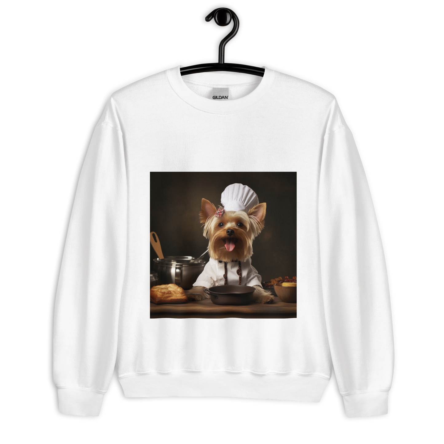 Yorkshire Terrier Chef Unisex Sweatshirt