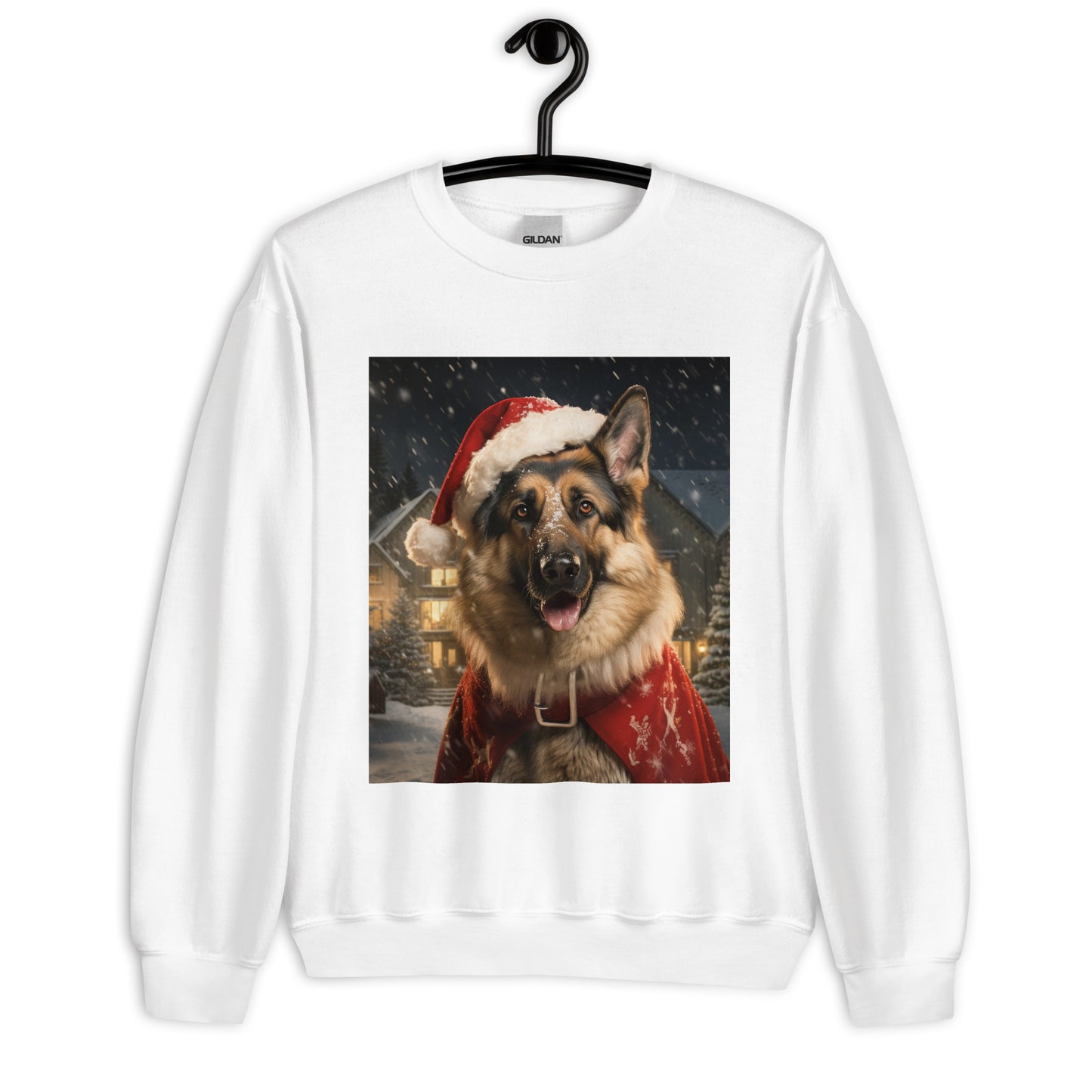 German Shepherd Christmas Unisex Sweatshirt