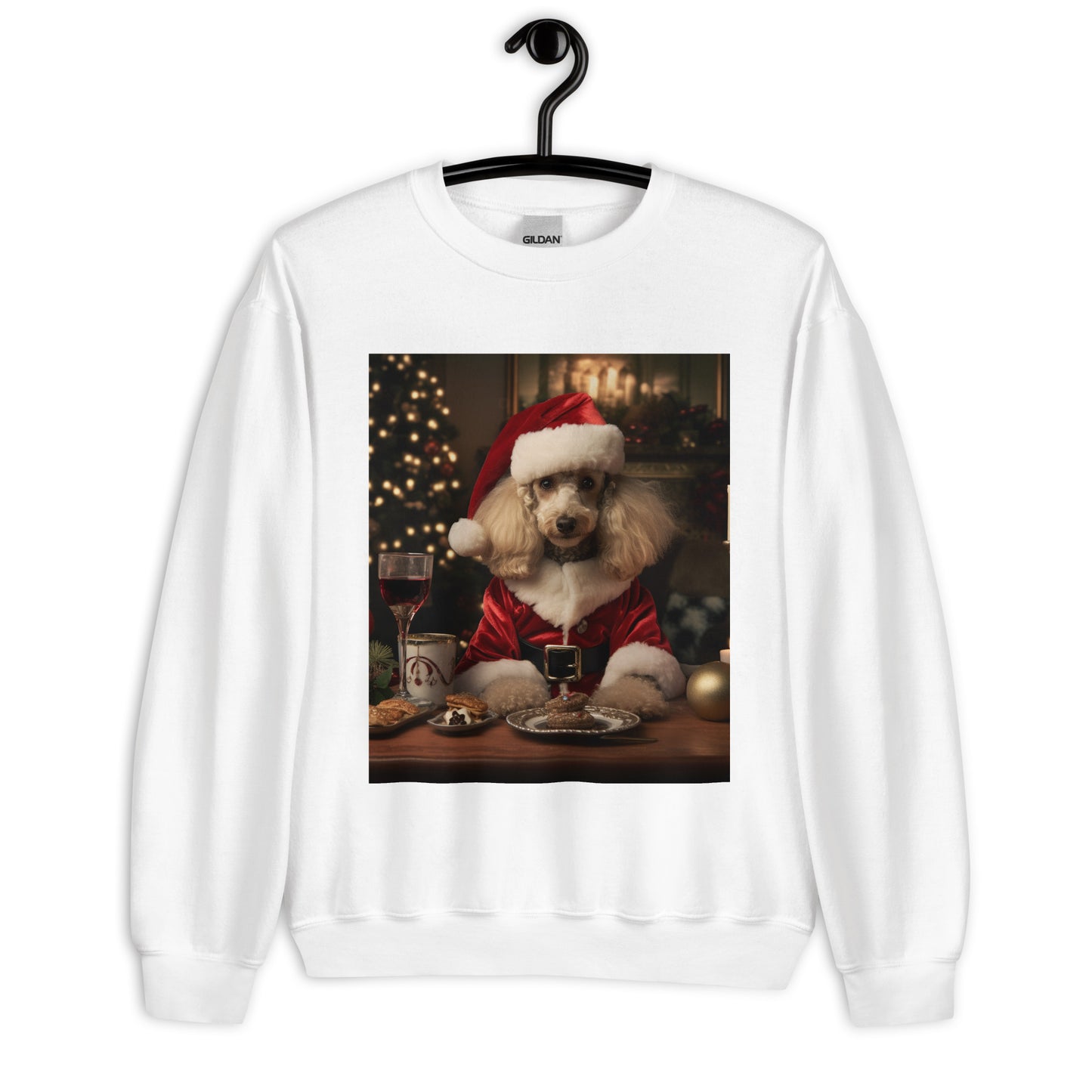 Poodle Christmas Unisex Sweatshirt