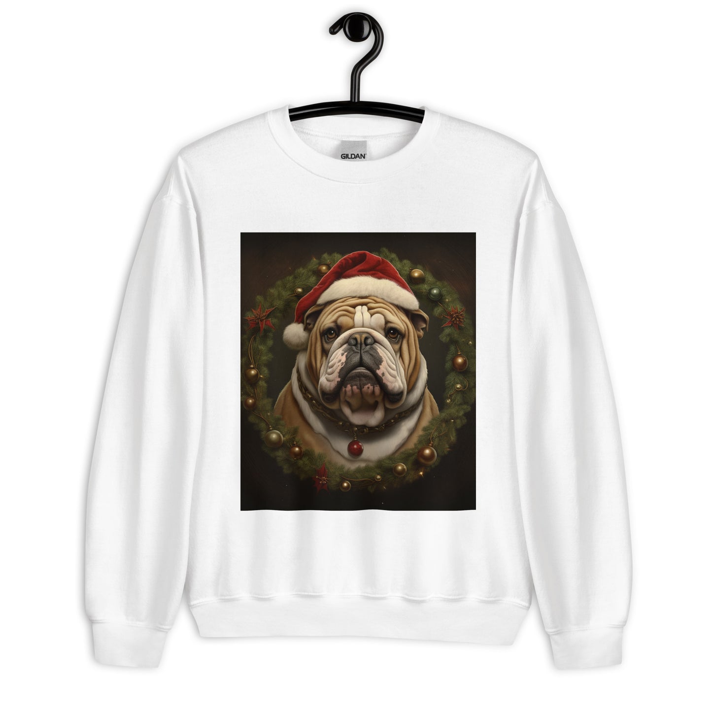 Bulldog Christmas Unisex Sweatshirt