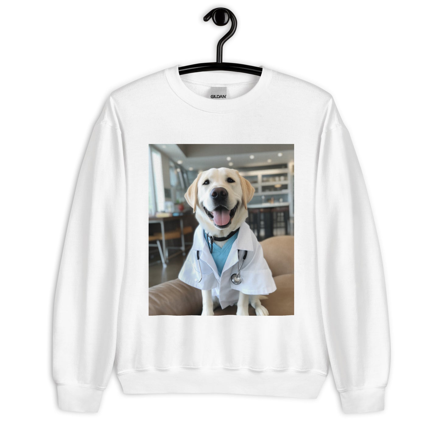 Labrador Retriever Doctor Unisex Sweatshirt