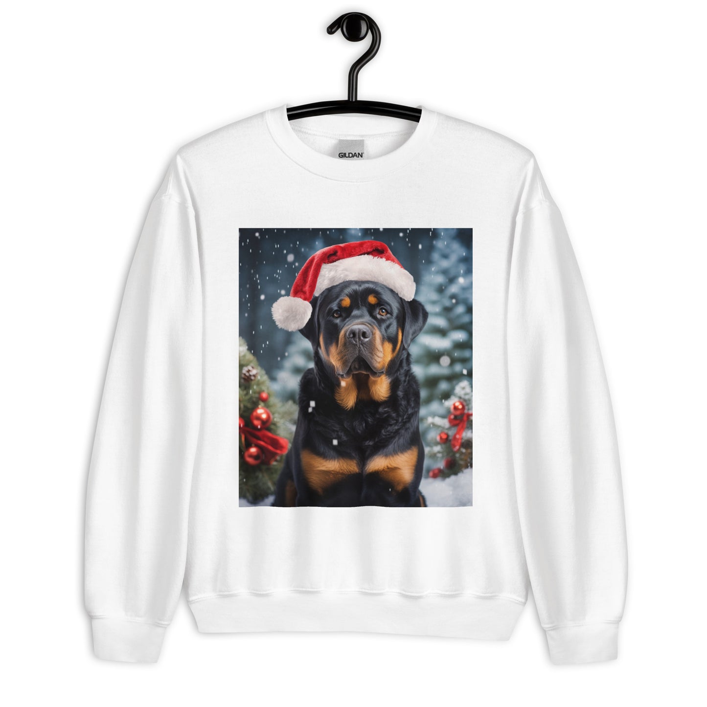 Rottweiler Christmas Unisex Sweatshirt