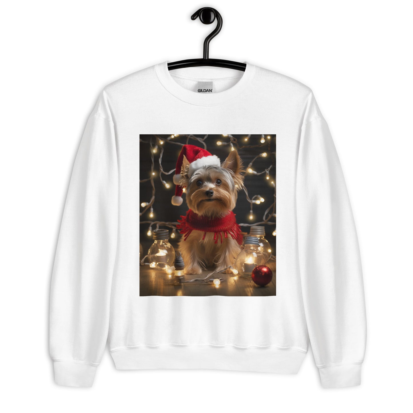 Yorkshire Terrier Christmas Unisex Sweatshirt