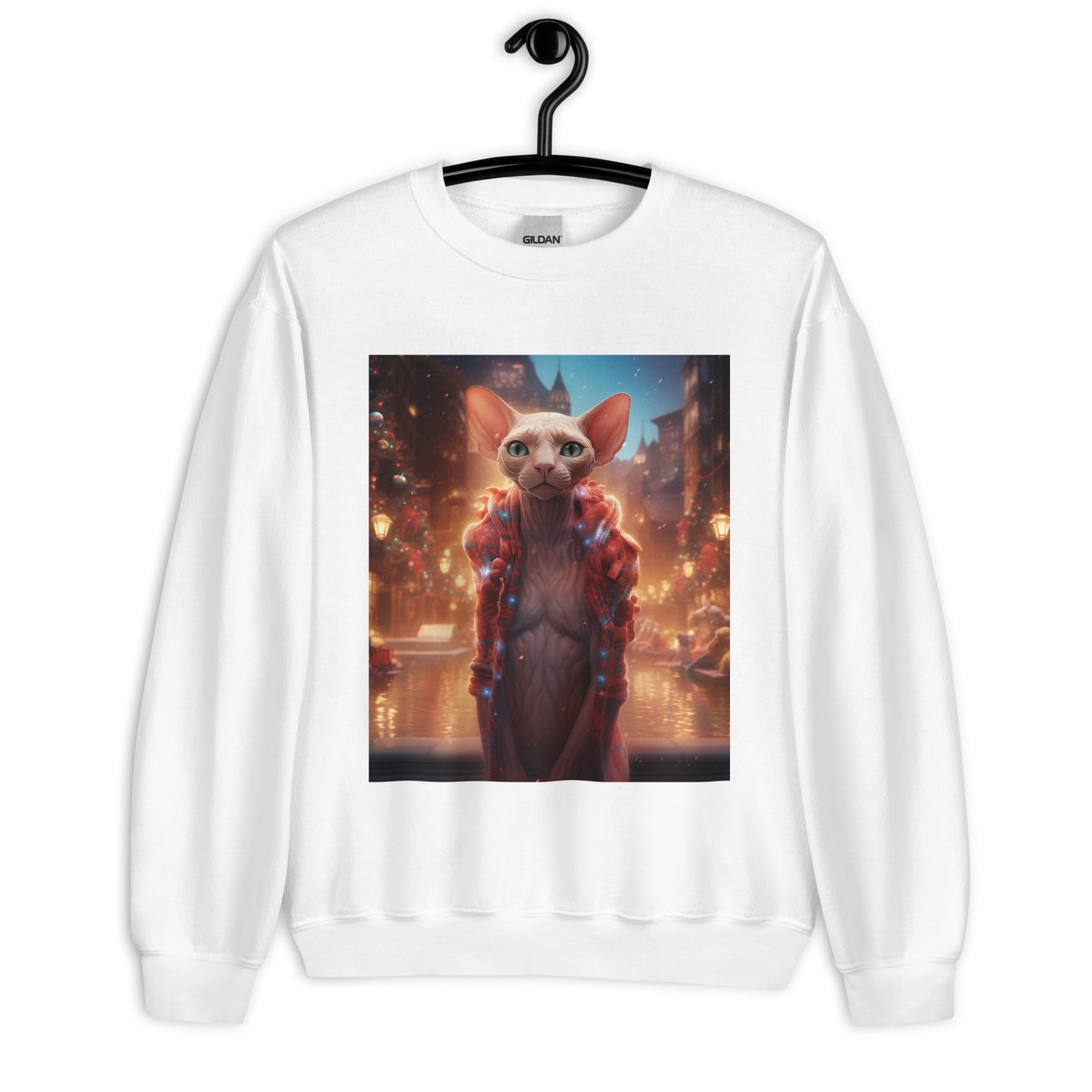 Sphynx Christmas Unisex Sweatshirt