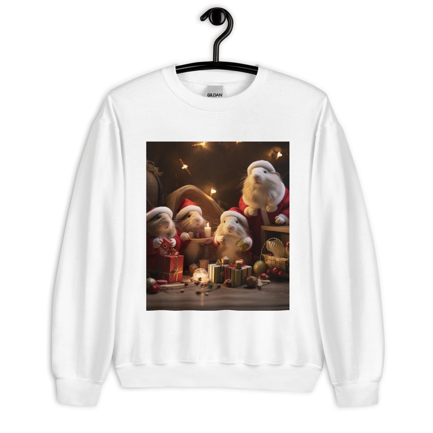 Guinea Pigs Christmas Unisex Sweatshirt