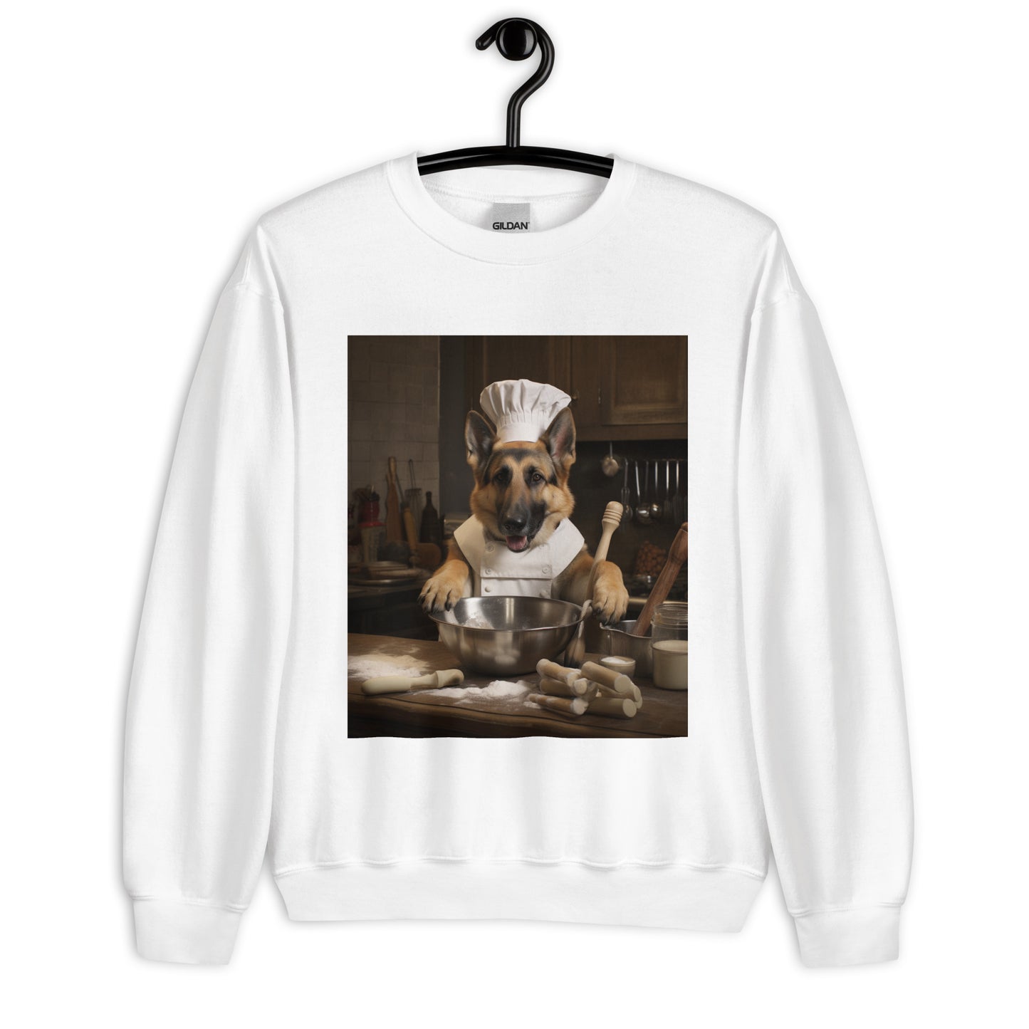 German Shepherd Chef Unisex Sweatshirt