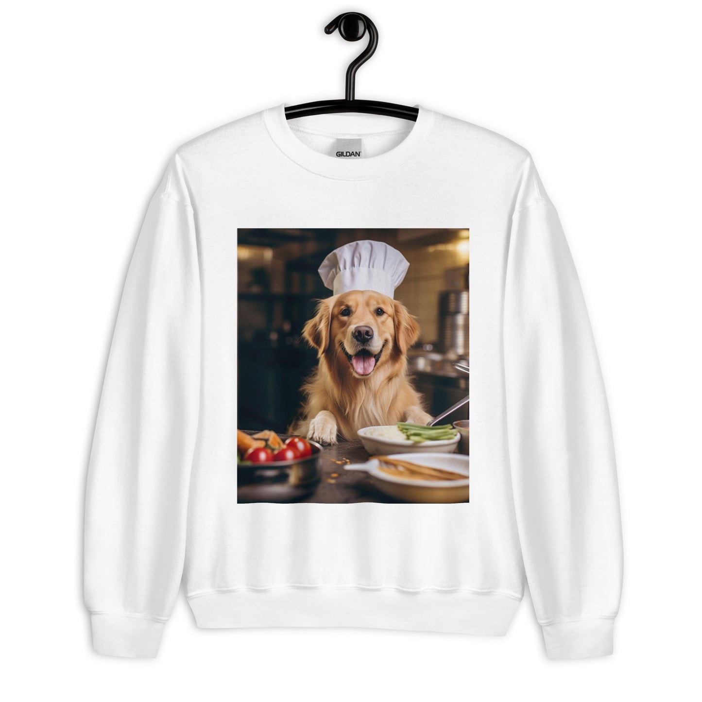 Golden Retriever Chef Unisex Sweatshirt