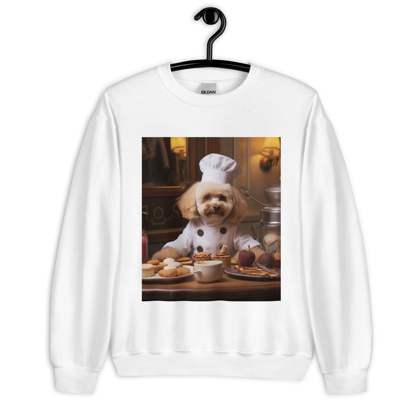 Poodle Chef Unisex Sweatshirt