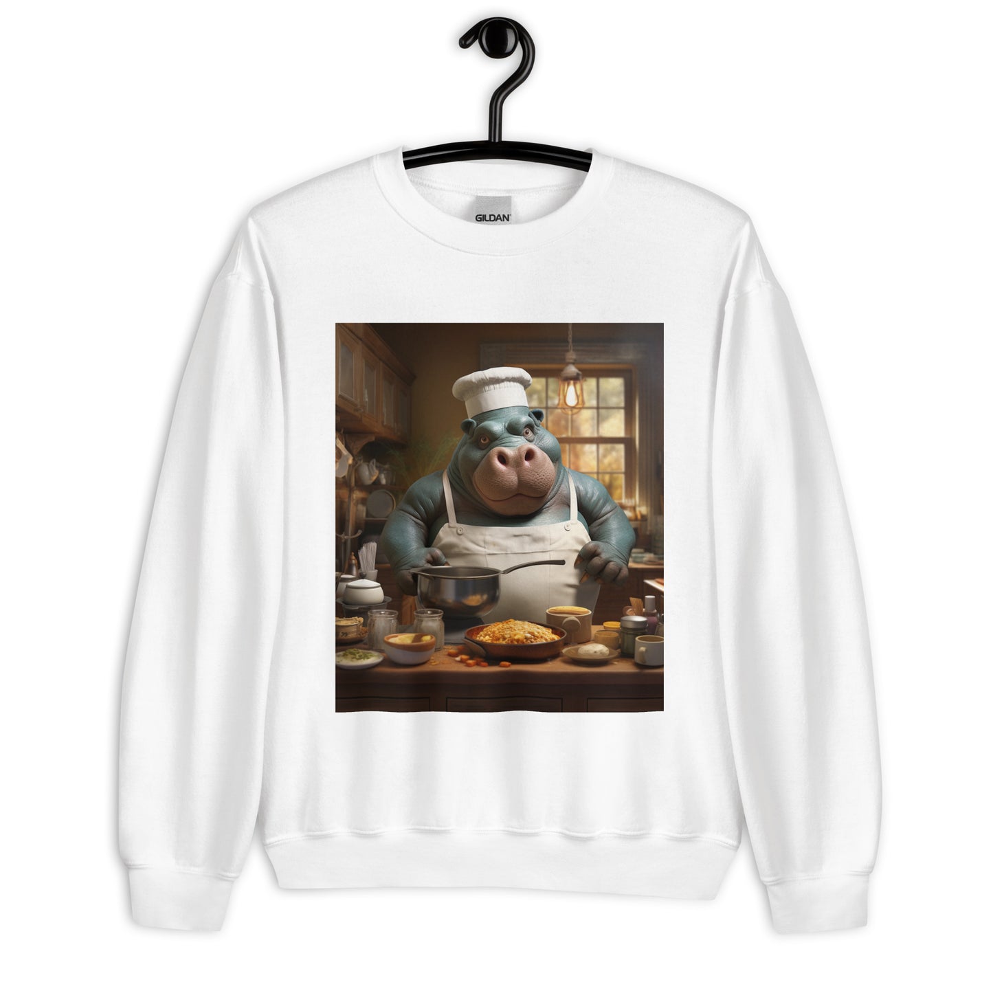 Hippo Chef Unisex Sweatshirt