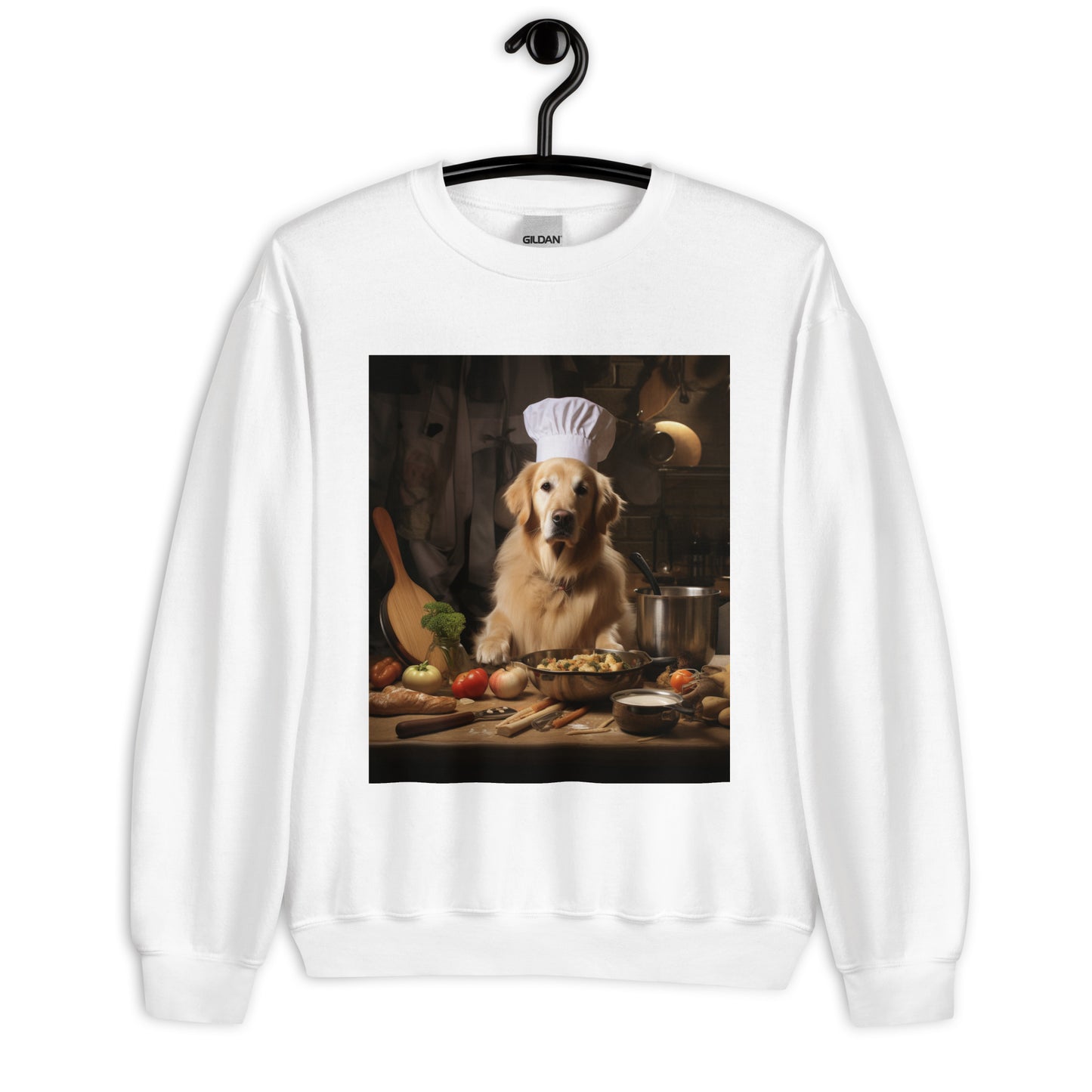 Golden Retriever Chef Unisex Sweatshirt