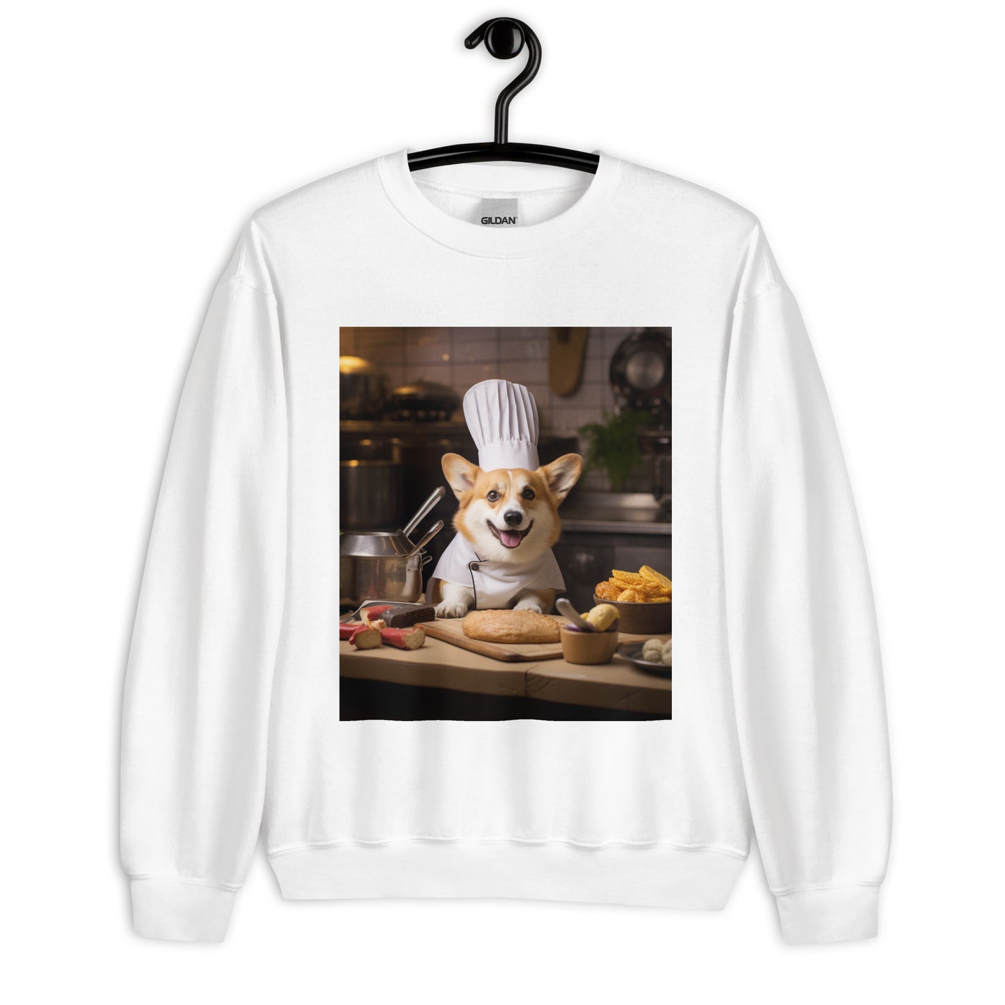 Pembroke Welsh Corgi Chef Unisex Sweatshirt