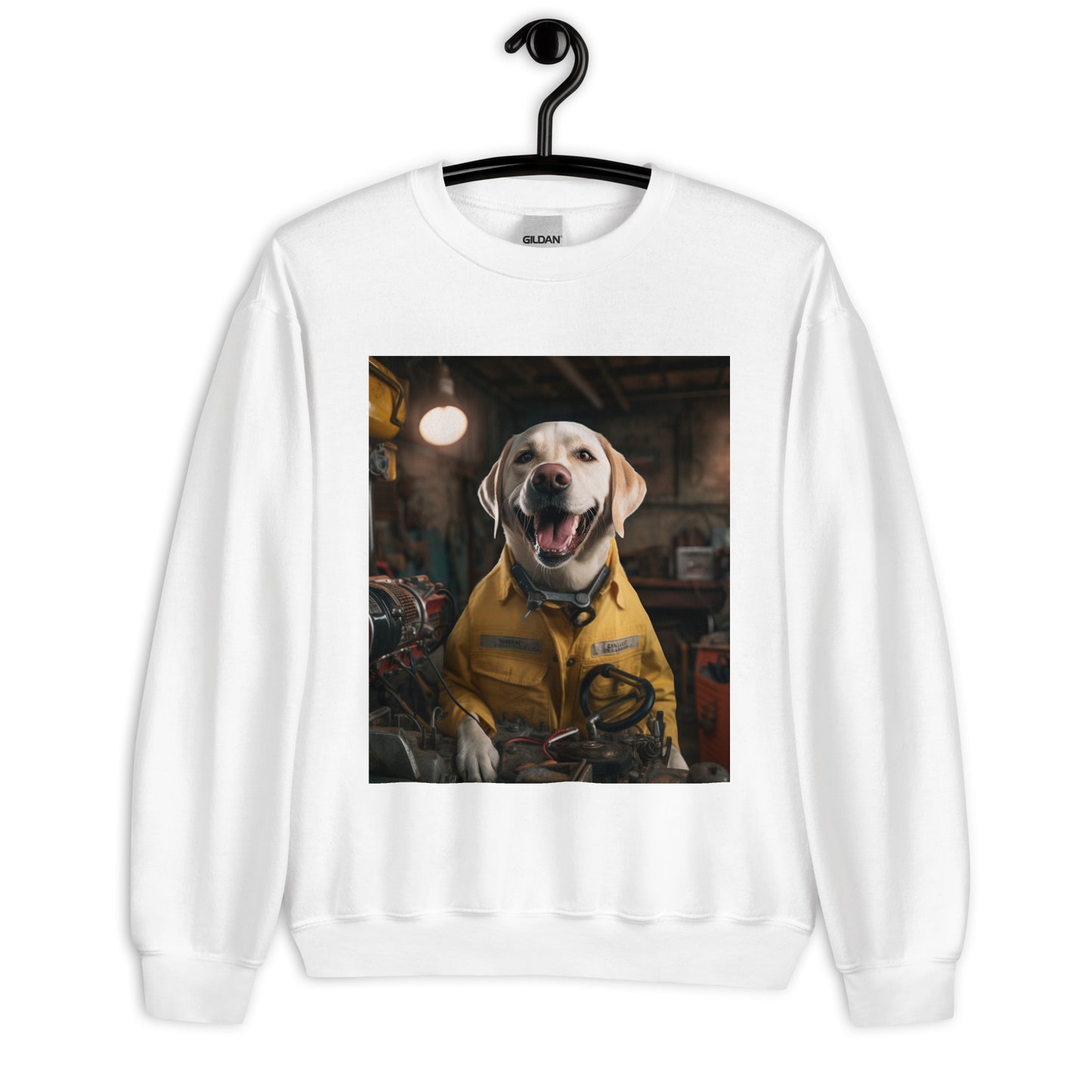 Labrador Retriever AutoMechanic Unisex Sweatshirt