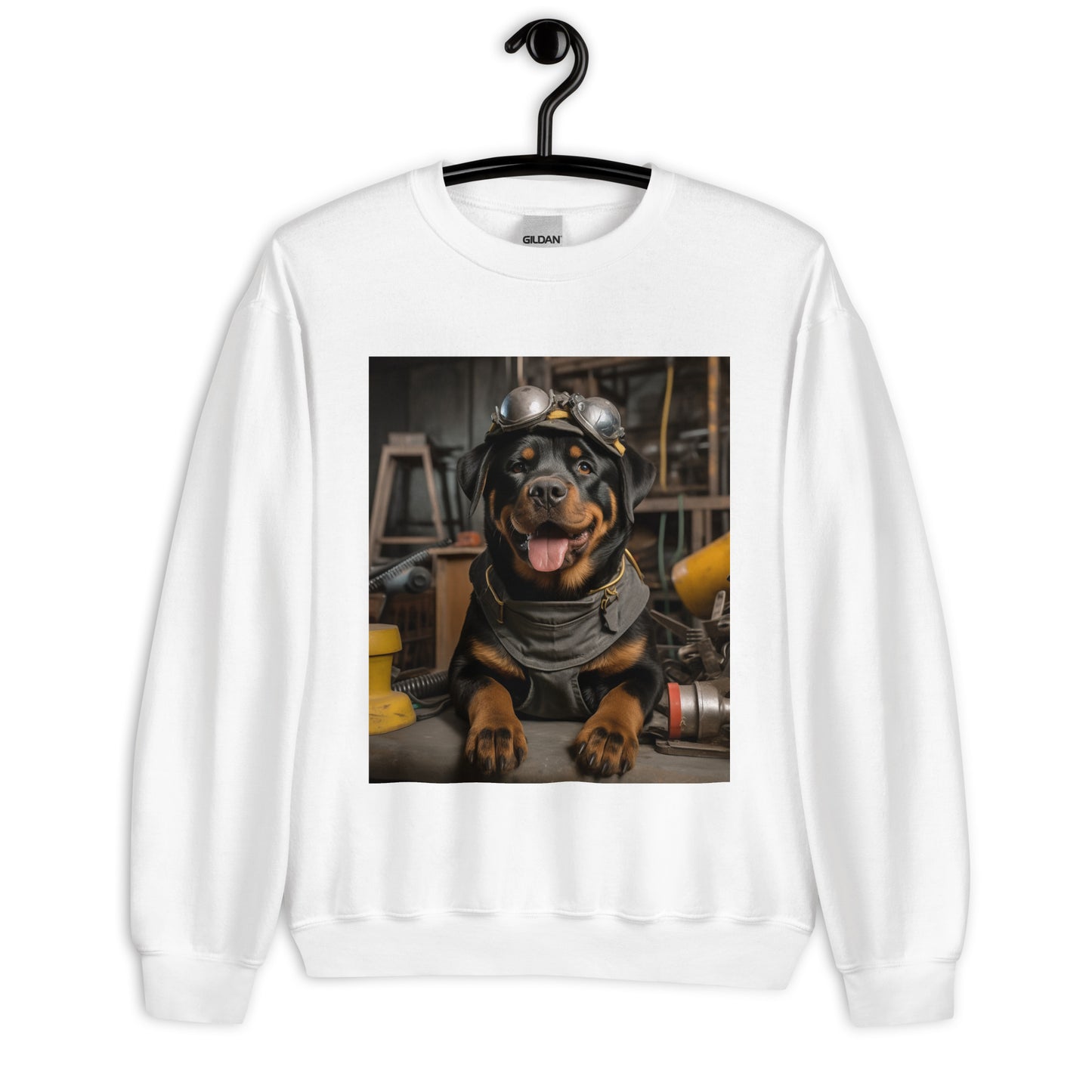 Rottweiler AutoMechanic Unisex Sweatshirt