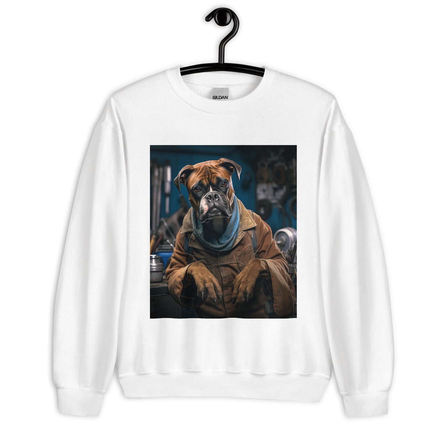 Boxer AutoMechanic Unisex Sweatshirt