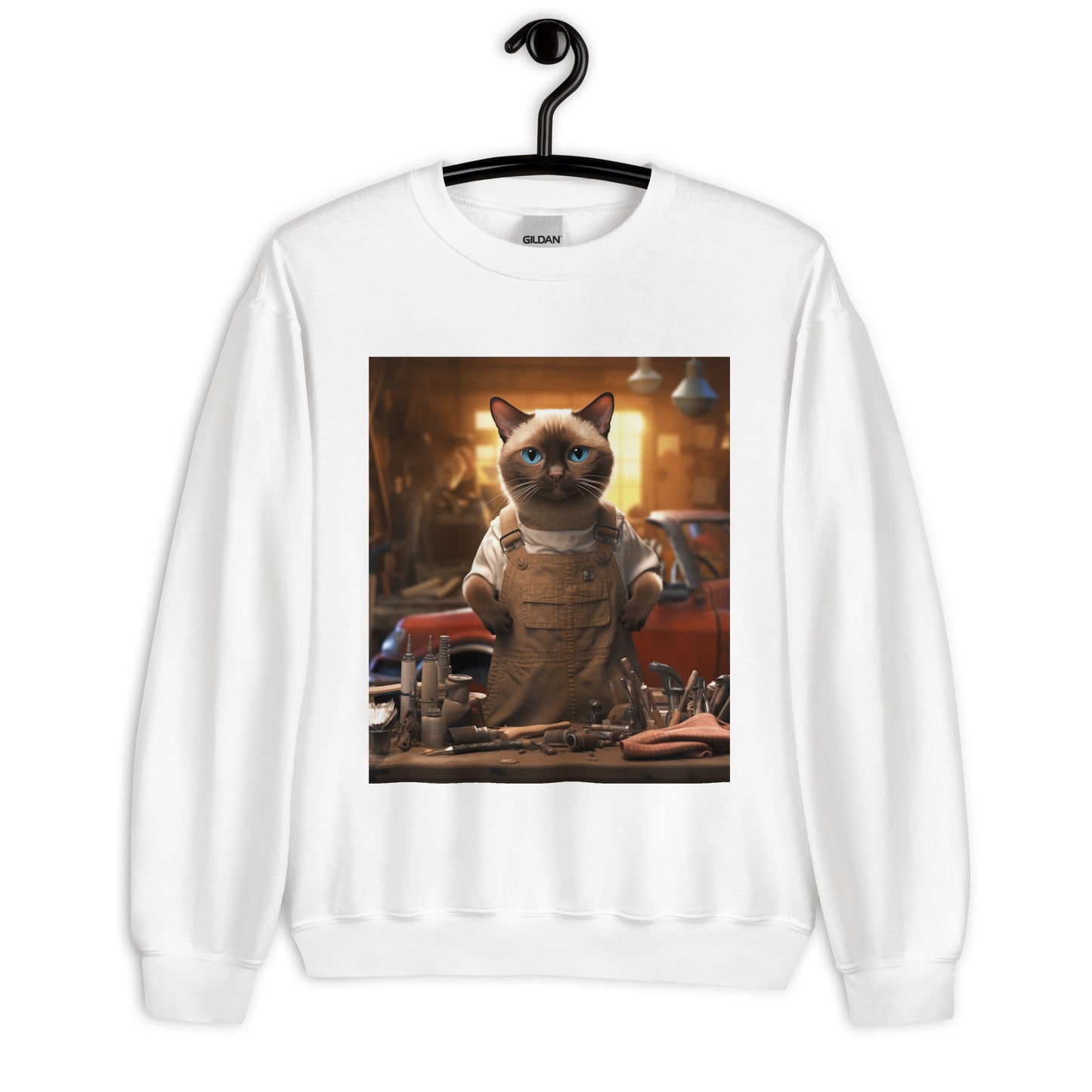 Siamese AutoMechanic Unisex Sweatshirt