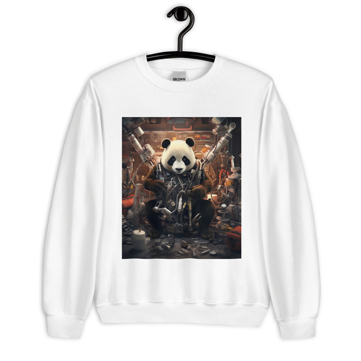 Panda AutoMechanic Unisex Sweatshirt