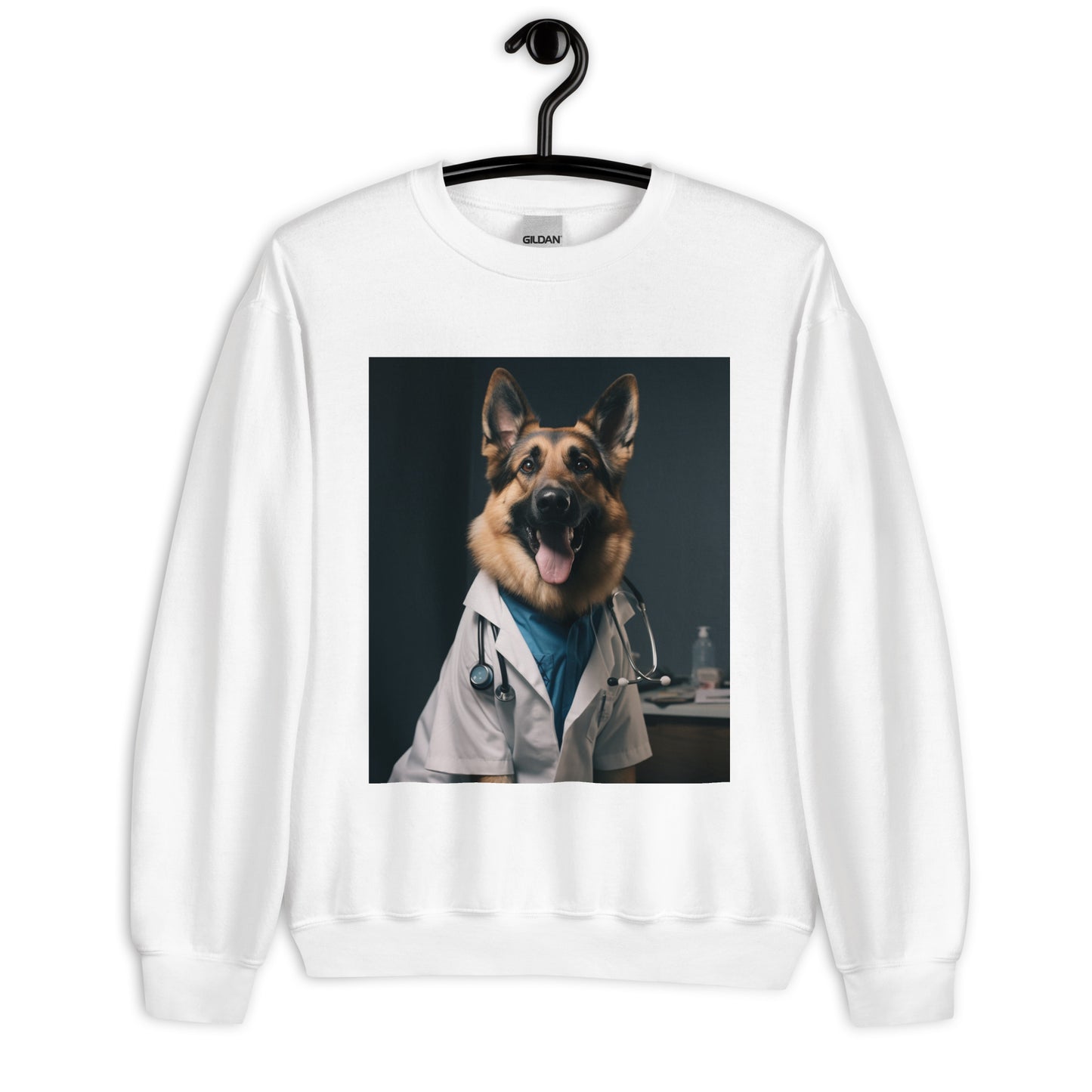 German Shepherd Doctor Unisex Sweatshirt