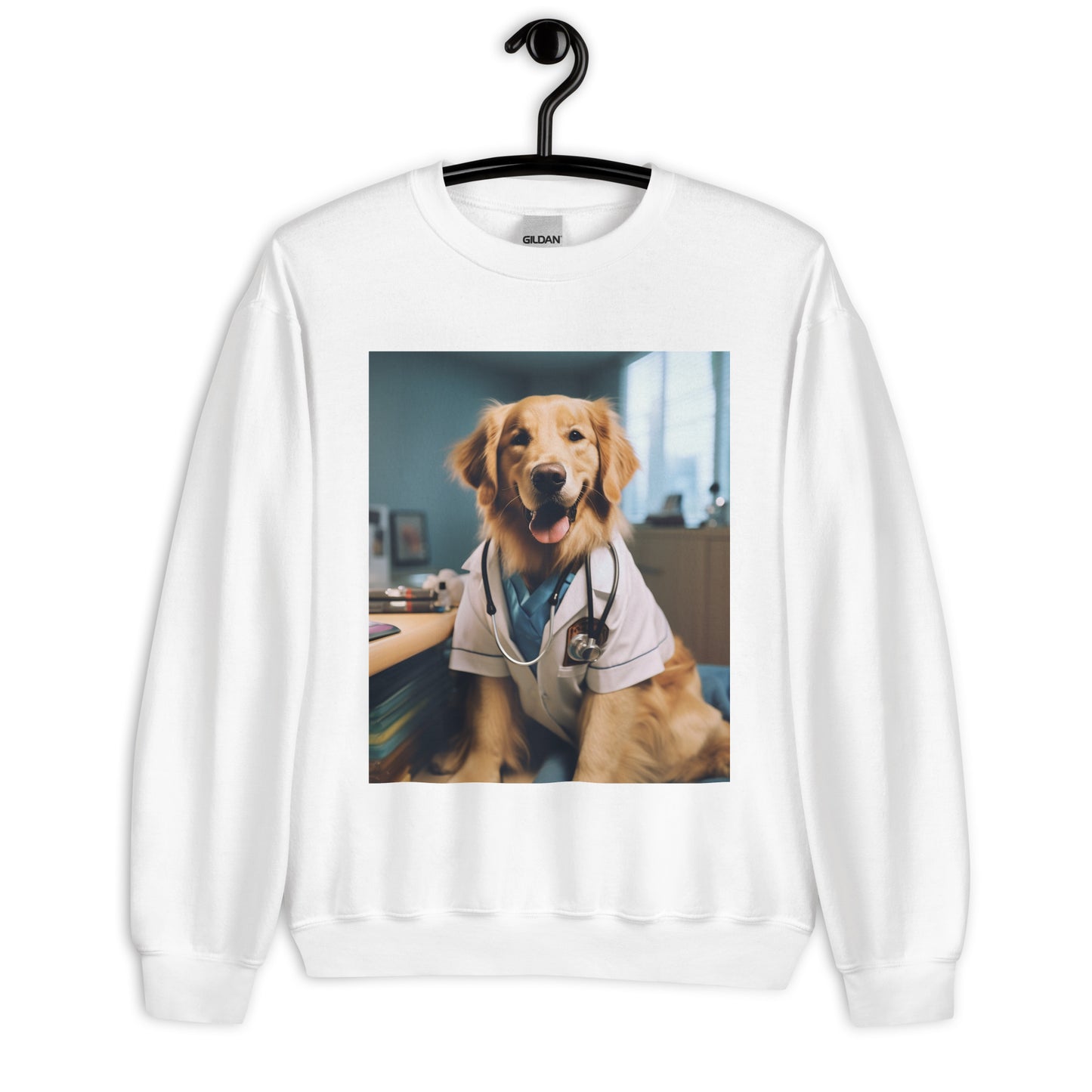 Golden Retriever Doctor Unisex Sweatshirt